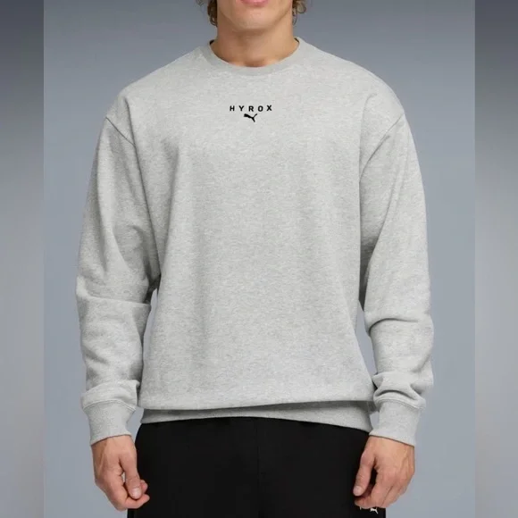 HYROX X PUMA Men's Graphic Crewneck sweatshirt size small - Picture 2 of 4